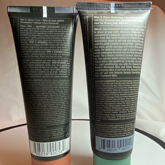 Tweak’d by Nature. Restore & Rise & Shine. NWT. - Picture 2 of 4